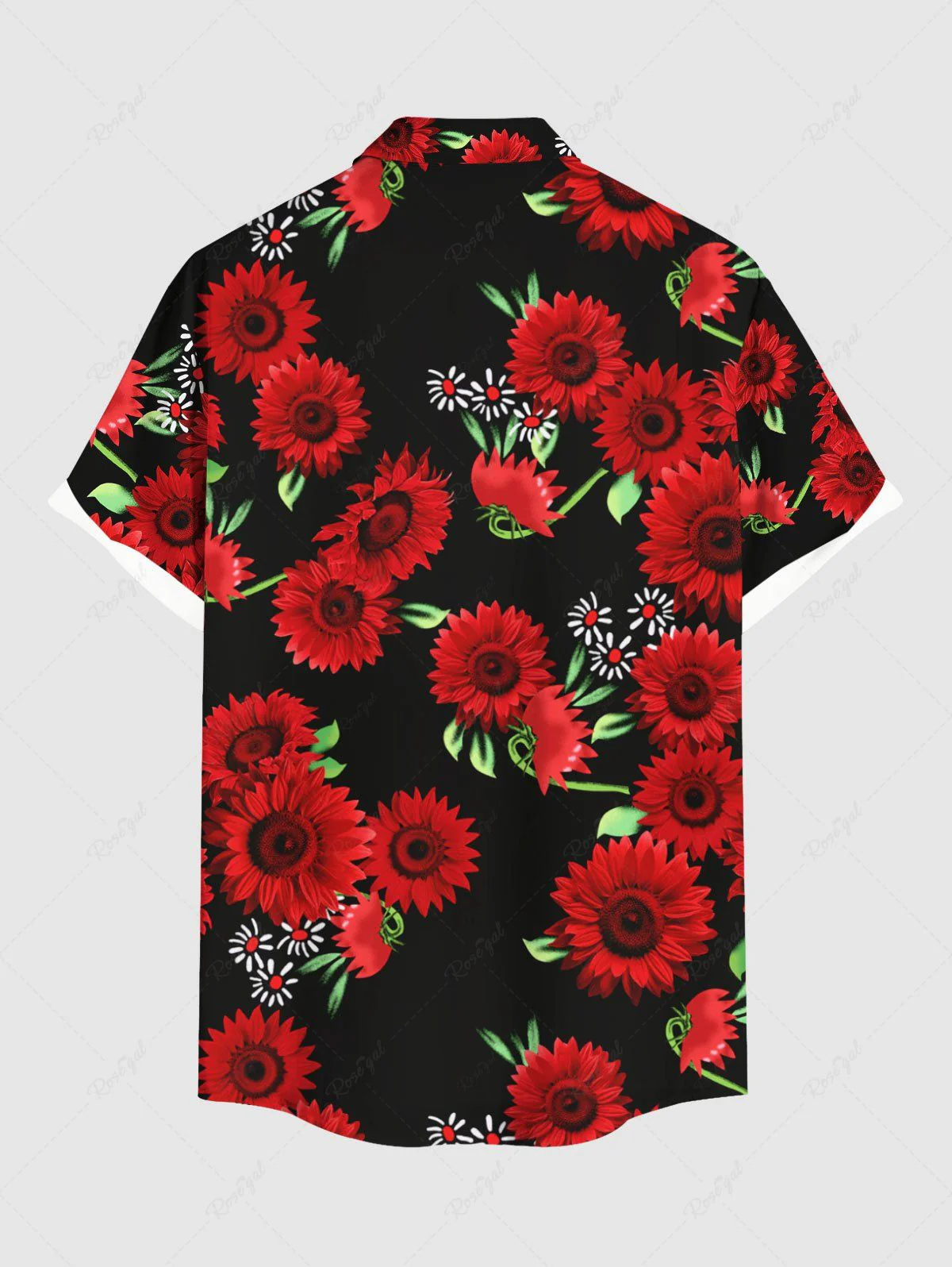 Daisy Flower Print Hawaii Shirt Bikini Set Dog And Owner Matching Outfits - Image 8
