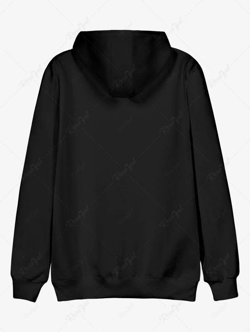 Ombre Moon Planet Print Hoodie Tank Top Dog And Owner Matching Outfits - Image 8