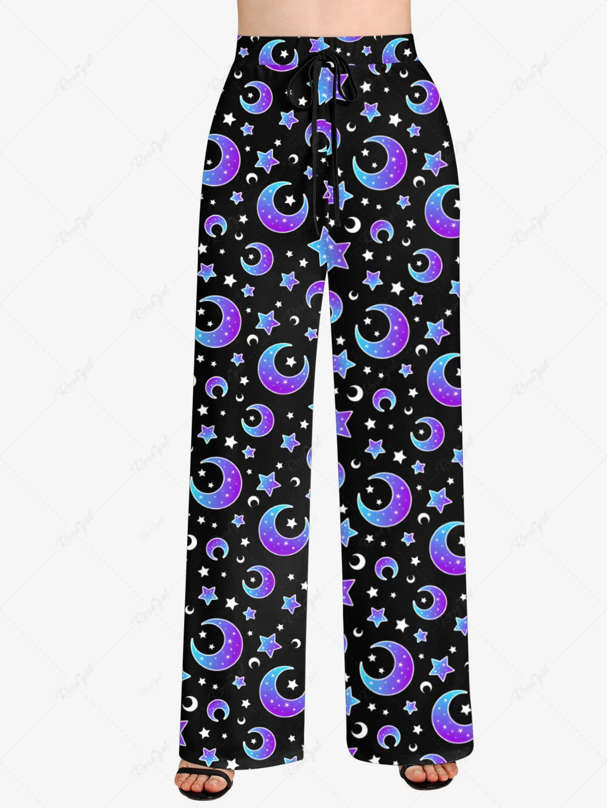 Ombre Moon Stars Print Hoodie Pants Dog And Owner Matching Outfits - Image 8