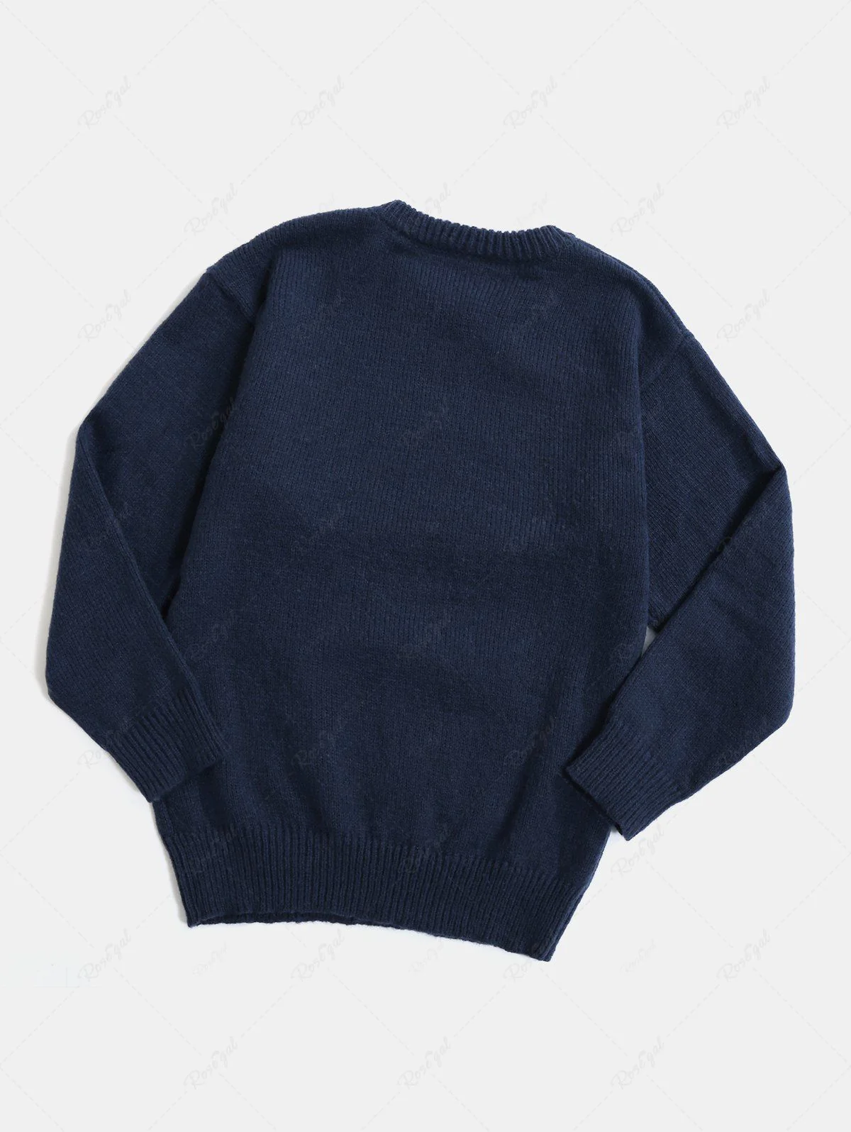 Patriotic American Flag Printed Sweater - Image 5