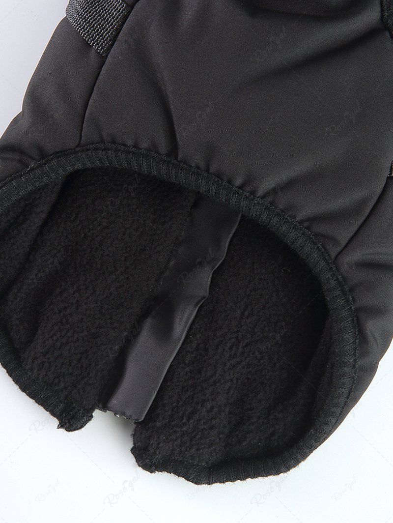 Pet's Camouflage Printed Fleece Lining Zipper Warm Jacket - Image 8