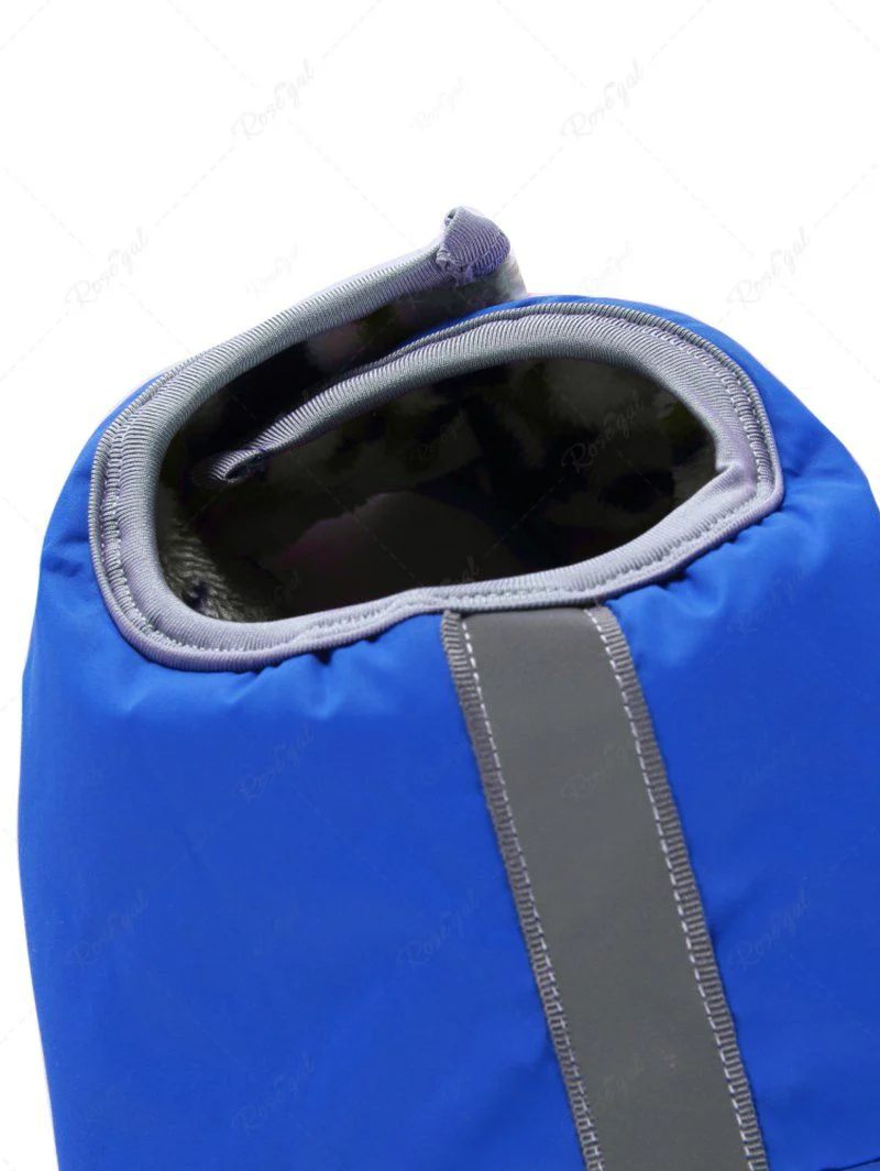 Pet's Foot Camouflage Printed Double Side Coat - Image 8