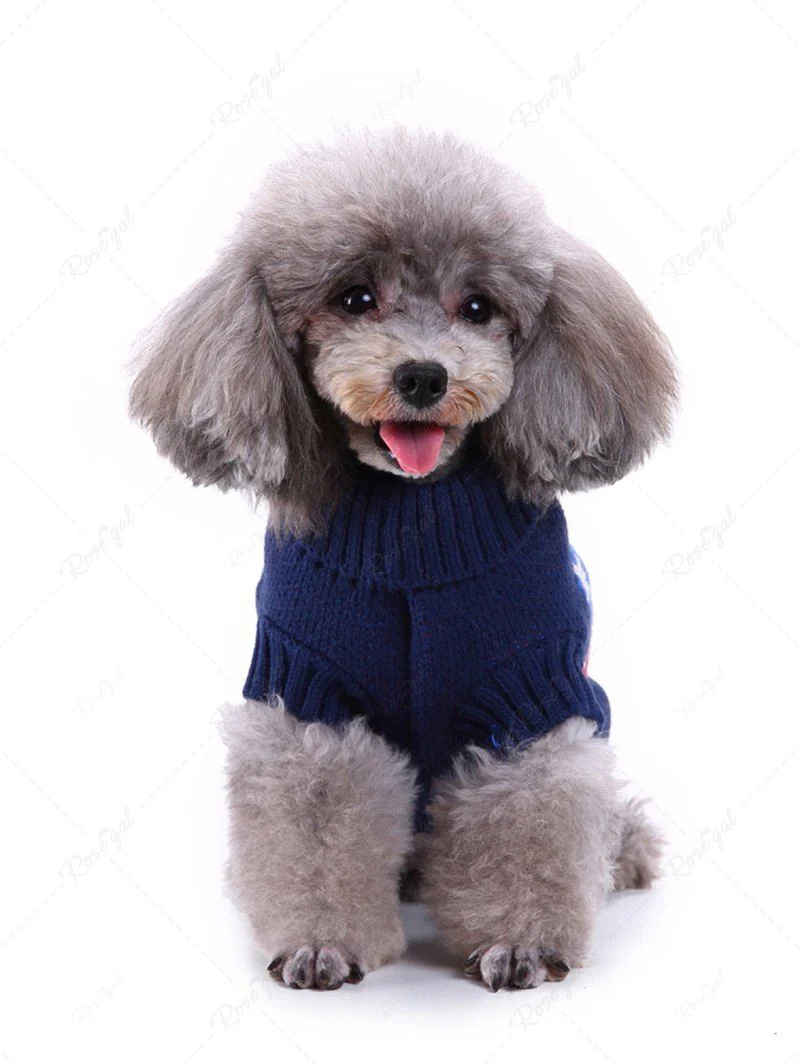 Pet's Patriotic American Flag Printed Sweater - Image 8
