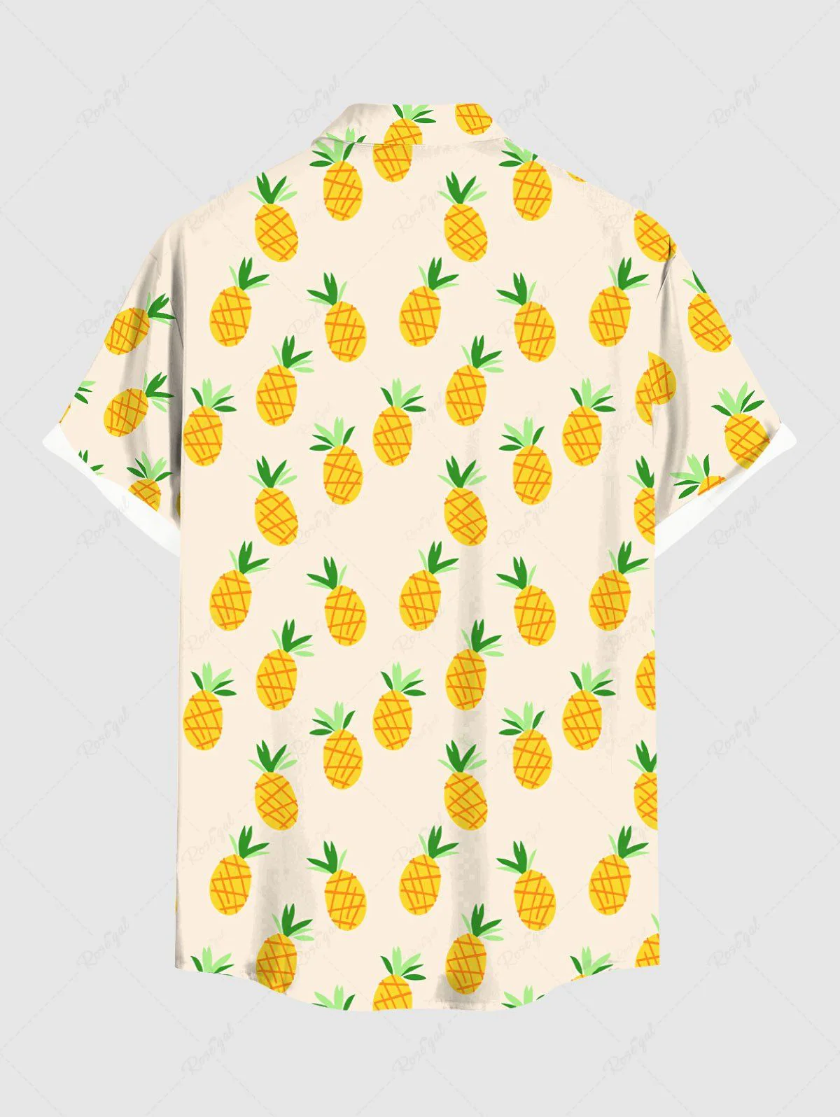 Pineapple Print Hawaii Shirt Bikini Dog And Owner Matching Outfits - Image 8