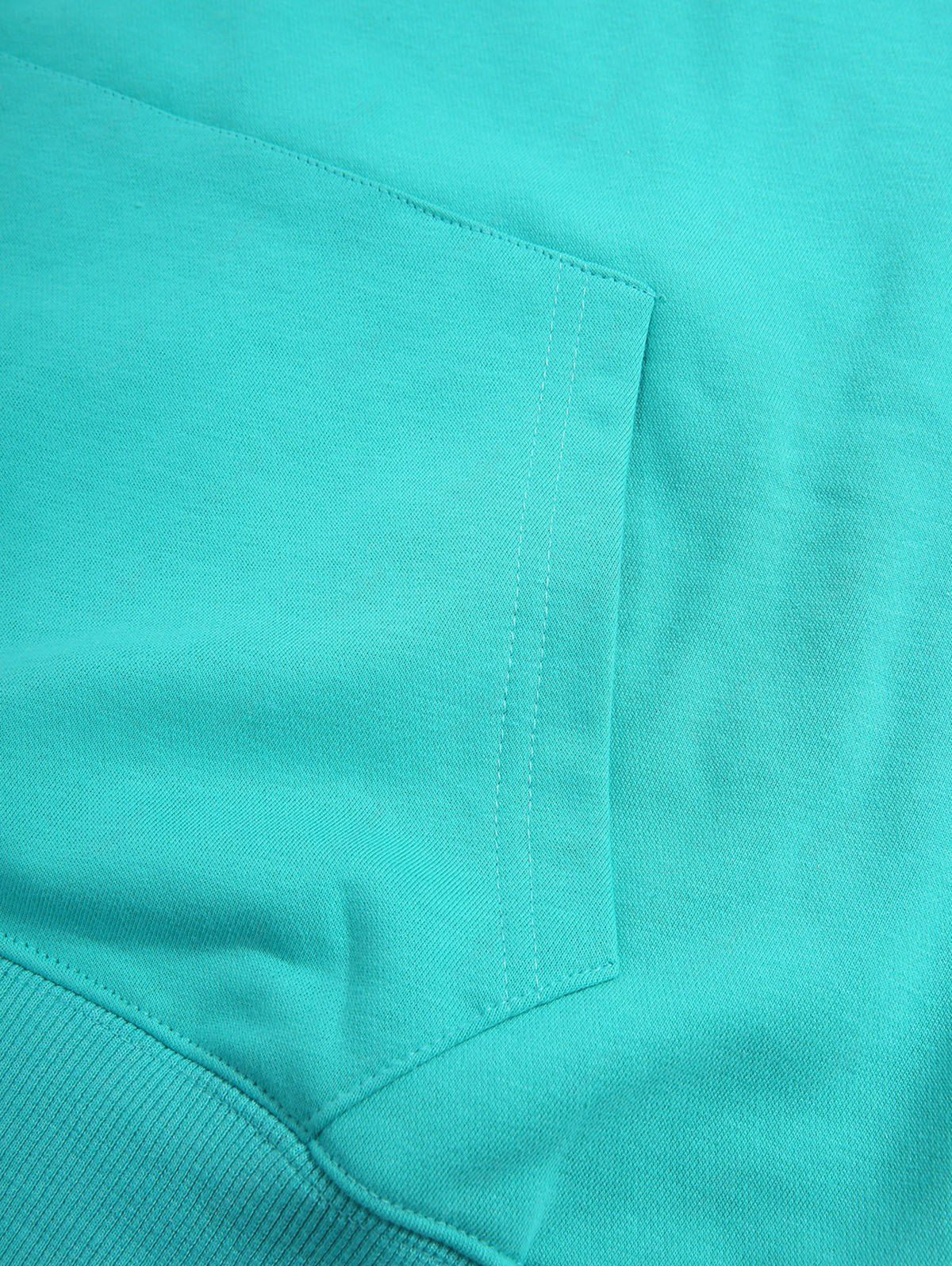 Plus Size Love Letters Heart Appliques Pocket Drawstring Hoodie - Image 6