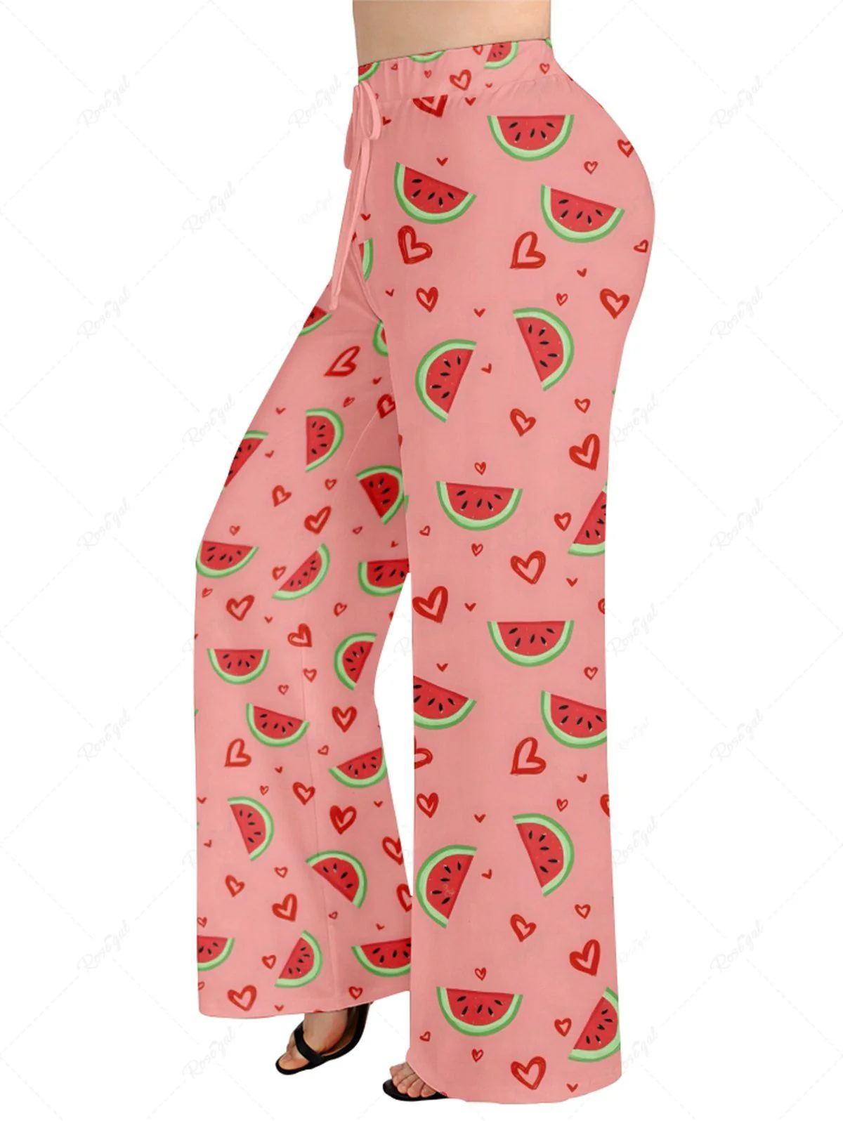 Watermelon Heart Print Pant Shirt Dog And Owner Matching Outfits - Image 5